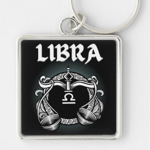Medieval Style Zodiac Libra Keychain