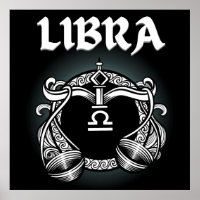 Medieval Style Zodiac Libra