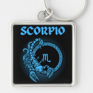 Medieval Style Zodiac Scorpio Keychain