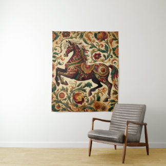 Medieval Tapestry Style Horse