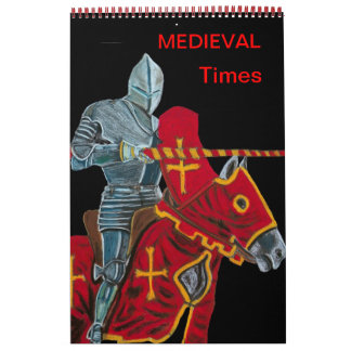 MEDIEVAL TIMES - CALLENDER CALENDAR