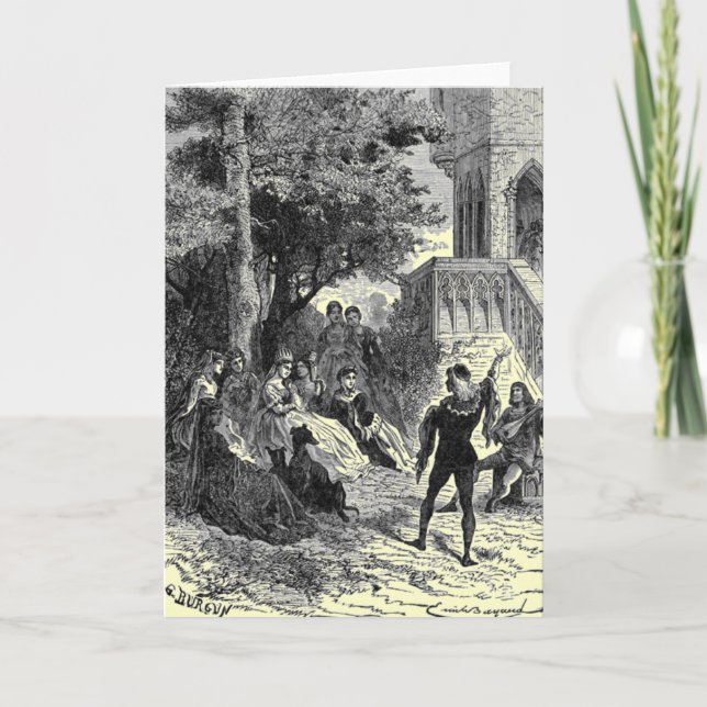 Medieval Times Greeting Card (Front)