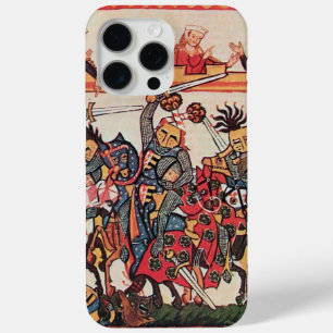 MEDIEVAL TOURNAMENT, FIGHTING KNIGHTS AND DAMSELS iPhone 15 PRO MAX CASE