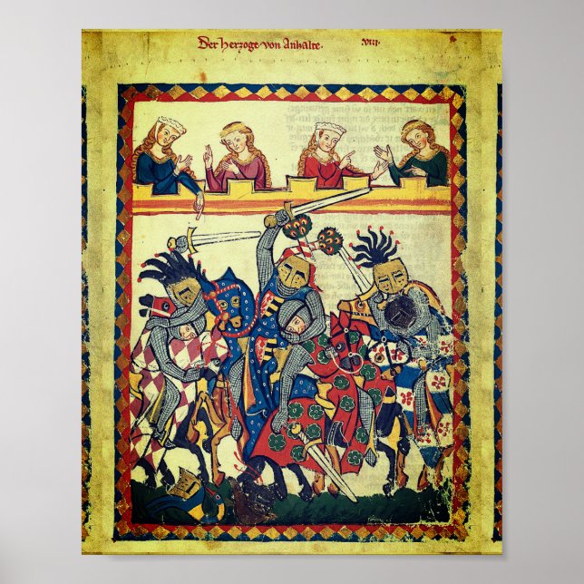 Medieval Tournament Poster (Front)