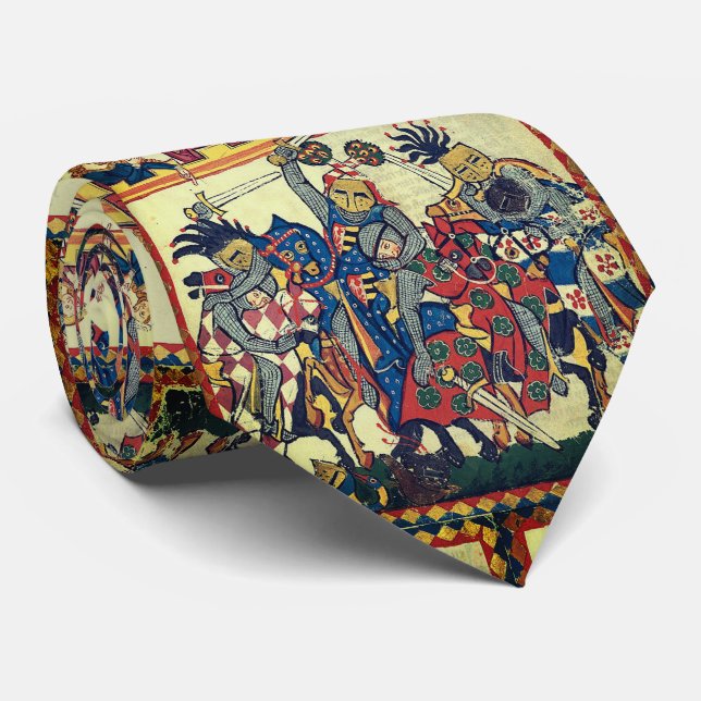 Medieval Tournament, version 3 Tie (Rolled)