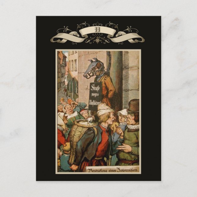 Medieval Town Postcard (Front)