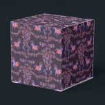 Medieval vibes   favor box<br><div class="desc">Medieval vibes is a mysterious pattern with horses and rose trees,  beautiful design for boho or gothic home.</div>