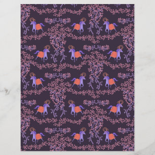 Medieval Vibes Horses Roses