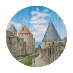 Medieval Walls of Carcassonne Cutting Board