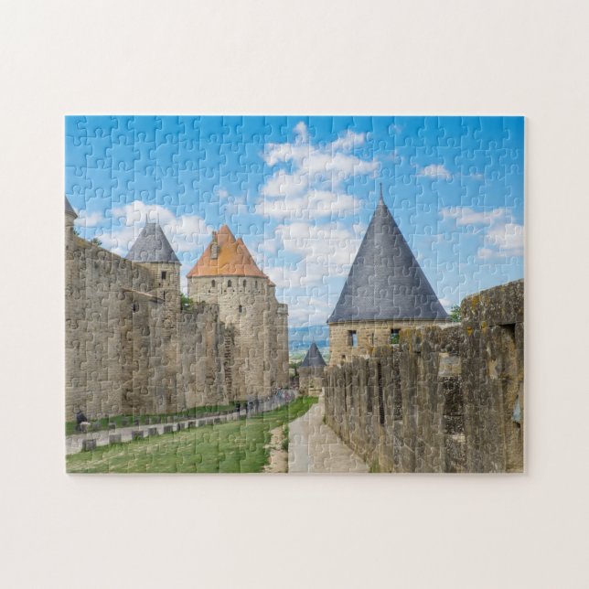 Medieval Walls of Carcassonne Jigsaw Puzzle (Horizontal)