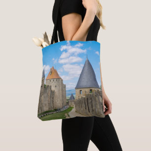 Medieval Walls of Carcassonne Tote Bag