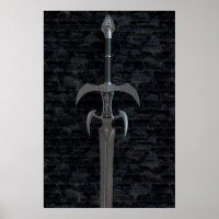 Medieval weapons. Ancient sword