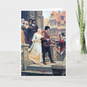 Medieval Wedding Romance Card