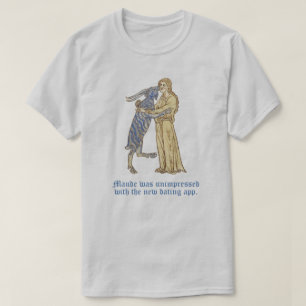 Medieval Woman and Goat T-Shirt