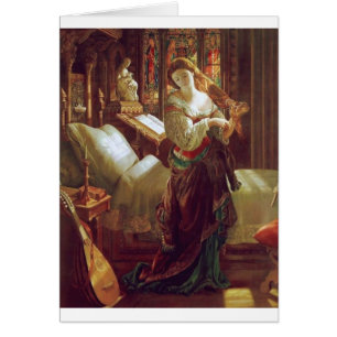 Medieval woman bedroom