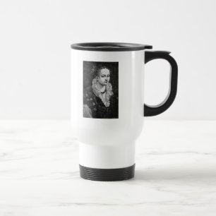 Medieval Woman Travel Mug