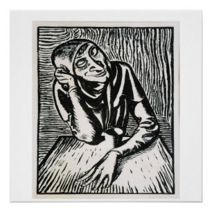 Medieval woodcut poster