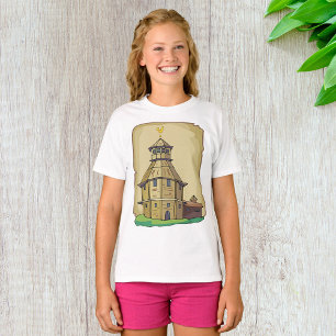 Medieval Wooden Watchtower and Fortress T-Shirt