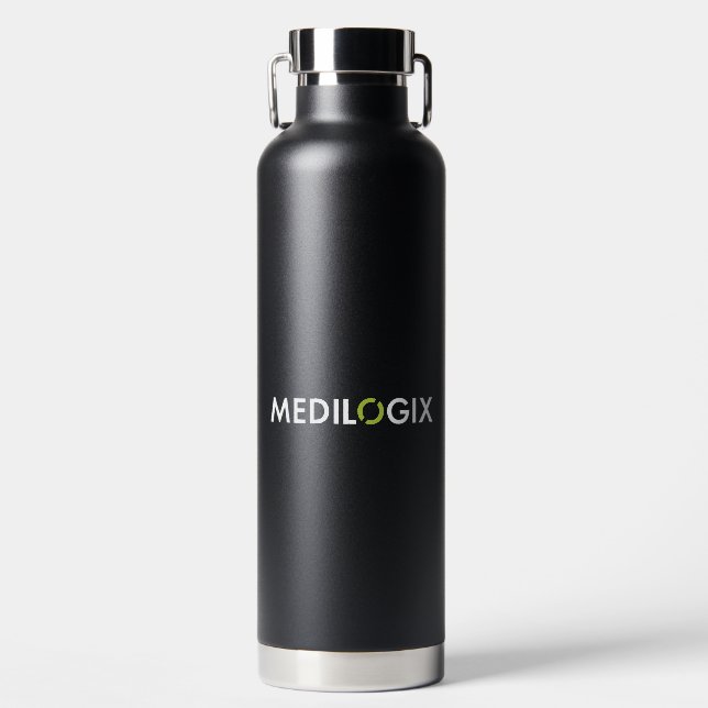 MEDILOGIX 32 oz Water Bottle (Front)
