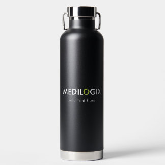 MEDILOGIX 32 oz Water Bottle Text