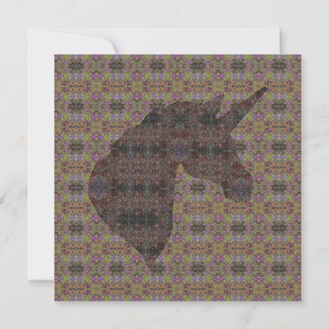 Medina Lilac 333 Unicorn Thank You Card (Front)