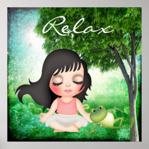 Meditate - SRF Poster