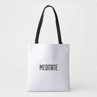 Meditate Tote Bag