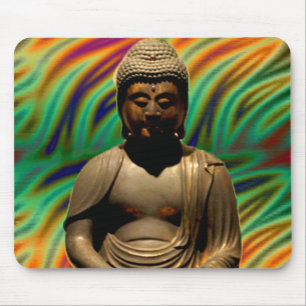 Meditating Buddha Mouse Pad