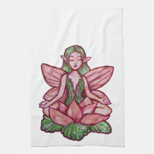Meditating Fairy                                   Kitchen Towel