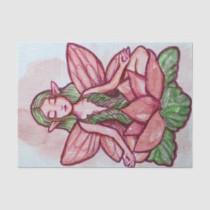 Meditating Fairy Tissue Paper