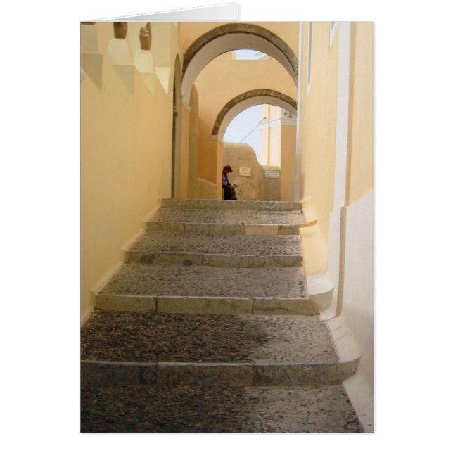 Meditating in Santorini (Front)
