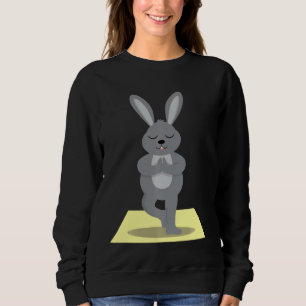 Meditating Rabbit T Funny Easter Animal Tee