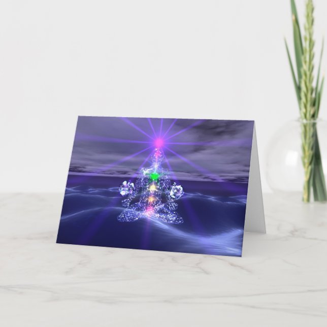 Meditation2 Greeting Card - 5x7 (Front)