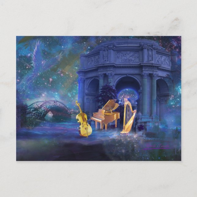 Meditation 1 postcard (Front)