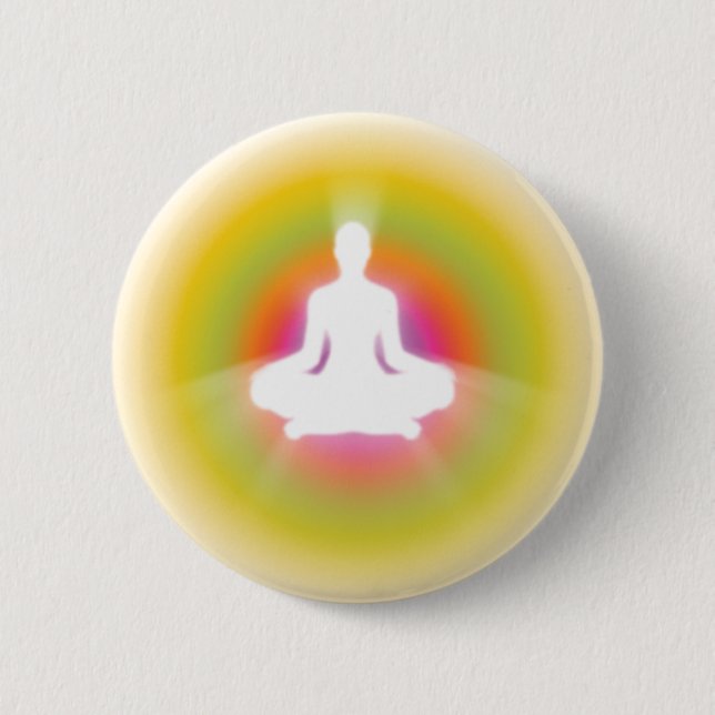 Meditation 2 Inch Round Button (Front)