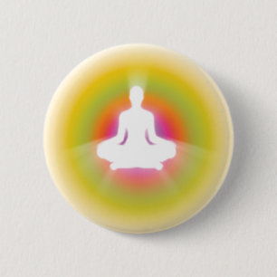 Meditation 2 Inch Round Button