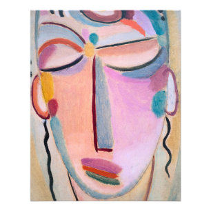Meditation Alexej von Jawlensky Figurative Art Photo Print