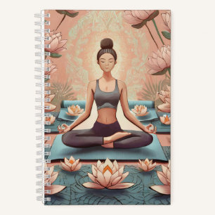 Meditation Among Lotus Flowers Journal