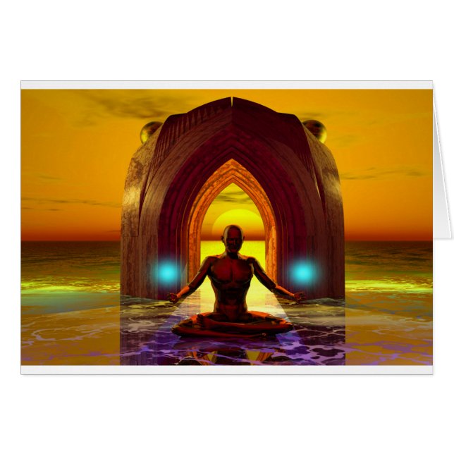 méditation bouddha (Devant horizontal)