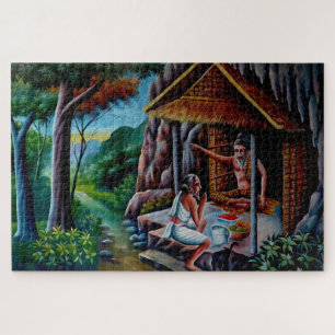 meditation buddha puzzle