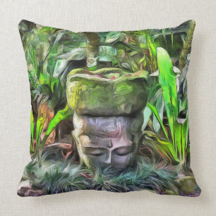 Méditation dans un Coussin forestier tropical