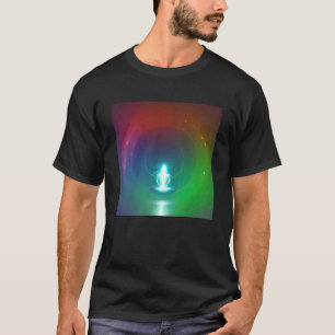 Meditation Enlightment Spiritual Yoga Transcendent T-Shirt