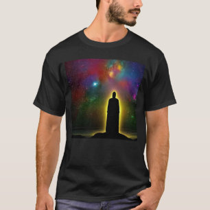 Meditation Enlightment Spiritual Yoga Transcendent T-Shirt