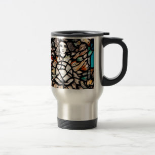 Meditation in colours. travel mug
