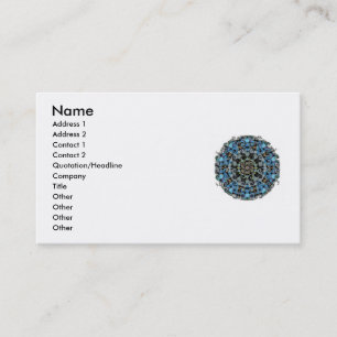 Meditation inspired business, cards