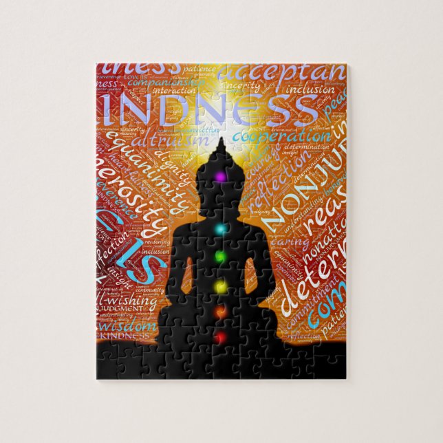 Meditation Jigsaw Puzzle (Vertical)