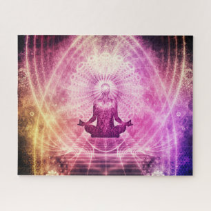 Meditation Law of Attraction Chakra Jigsaw Puzzle