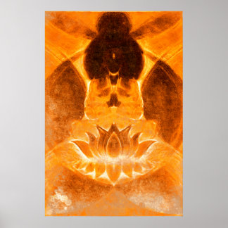 Meditation Lotus Print