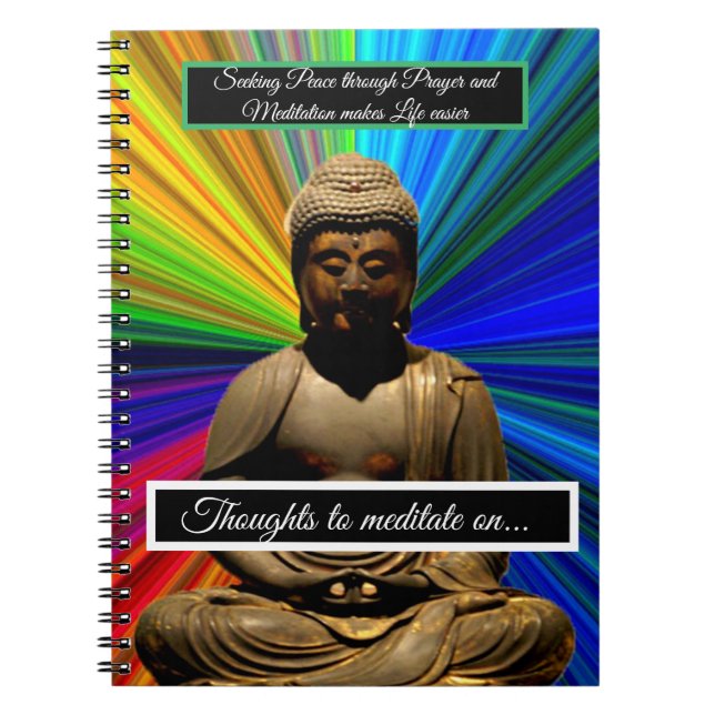 Meditation notes notebook (Front)