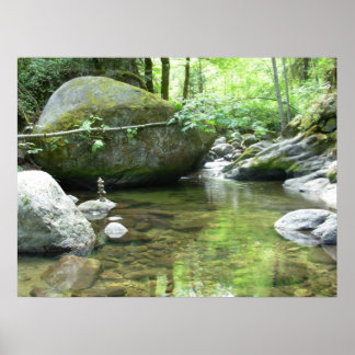 Meditation Pool print